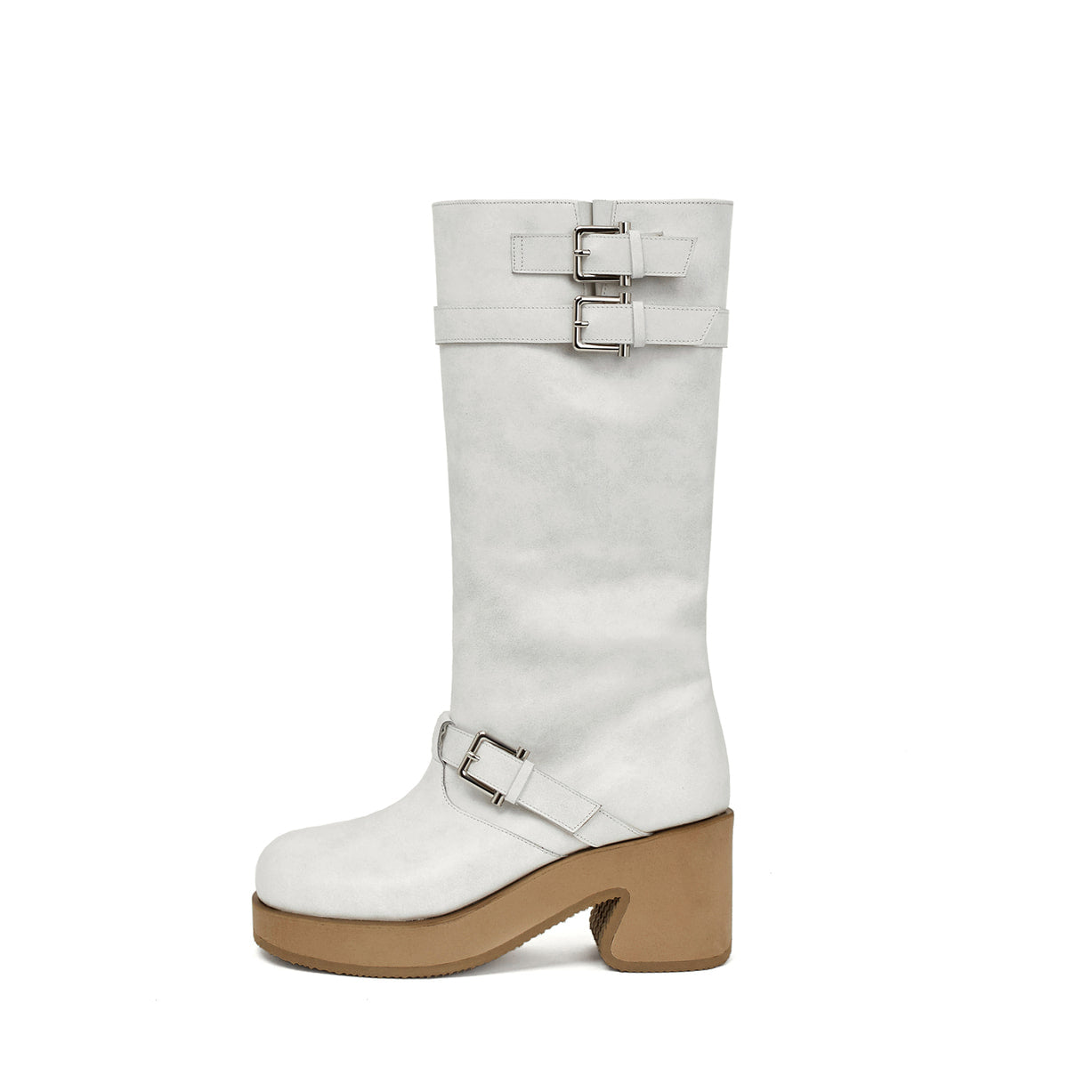 TOBOO BROCLE BOOTS [WHITE]