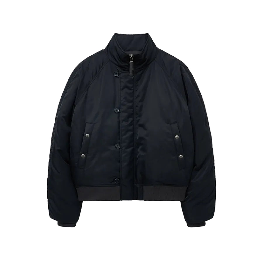 Funnel Neck Flight Puffer BLACK