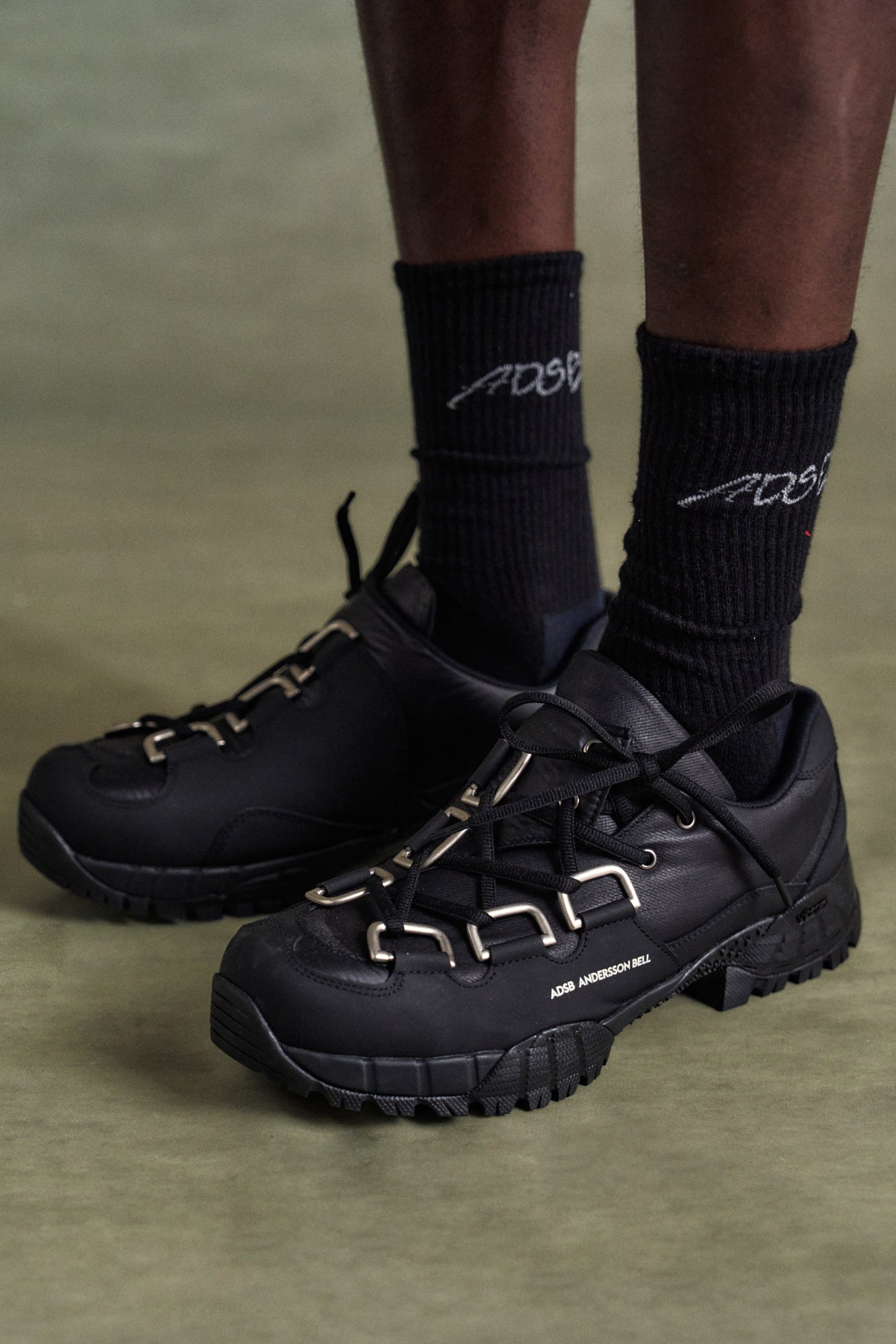 UNISEX TRAINER DIAGONALE aaa429u (BLACK)