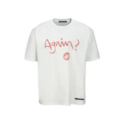 (ESSENTIAL) UNISEX AGAIN LIP T-SHIRT atb1406u(WHITE)