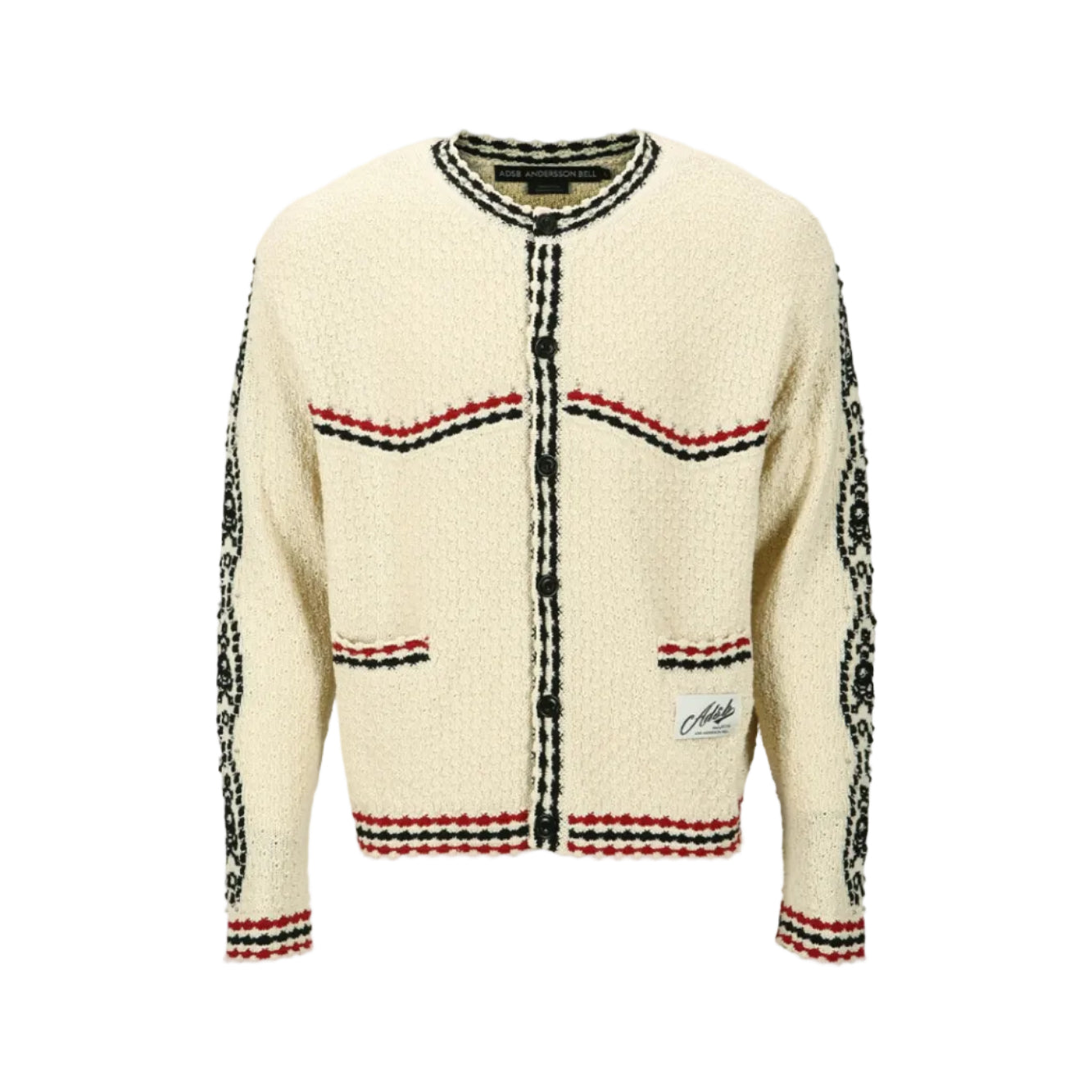 [Few Restocked] FANTASIA ROUND-NECK CARDIGAN atb1244m(ECRU)