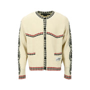 [Few Restocked] FANTASIA ROUND-NECK CARDIGAN atb1244m(ECRU)