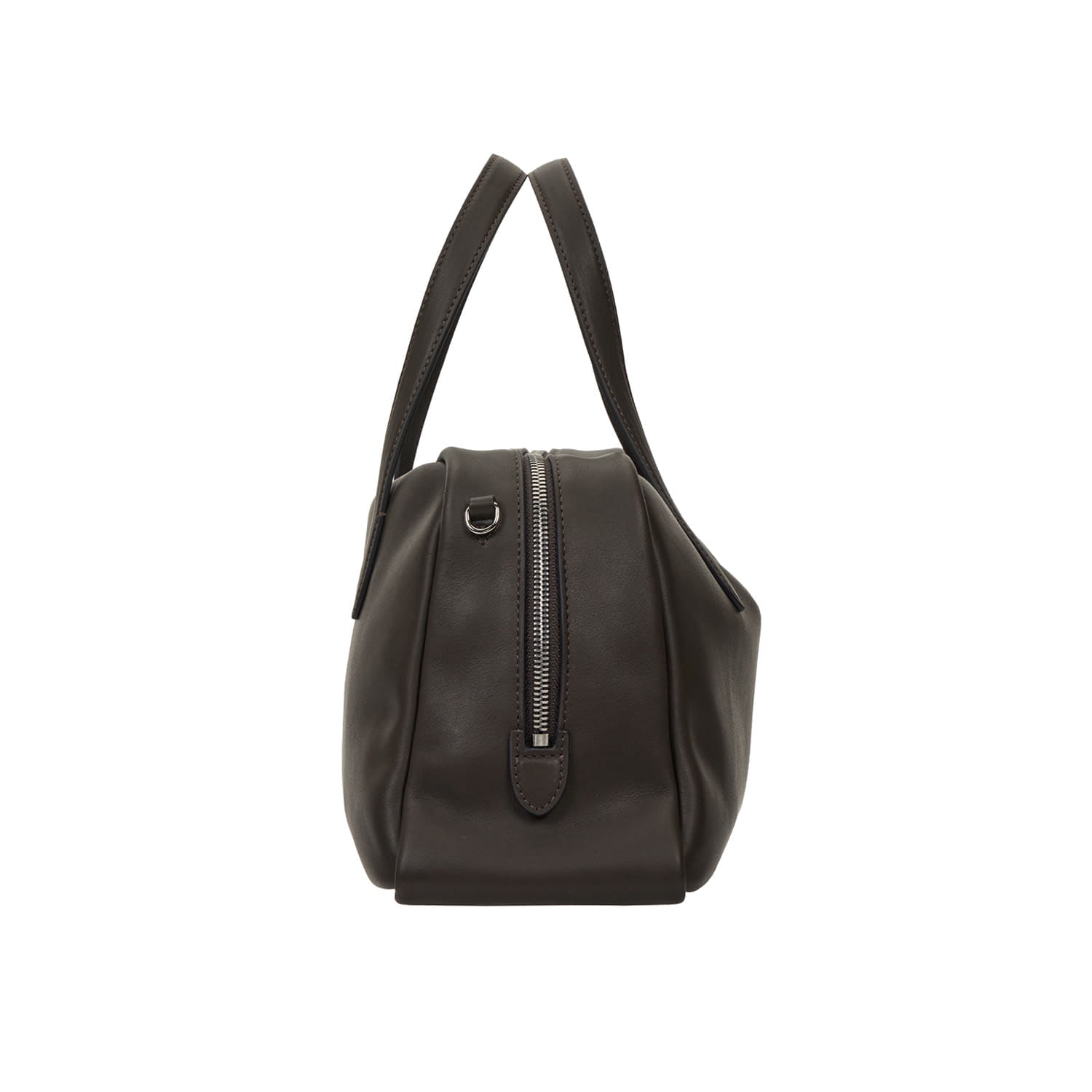 Toque Crumble Tote M Dark Brown