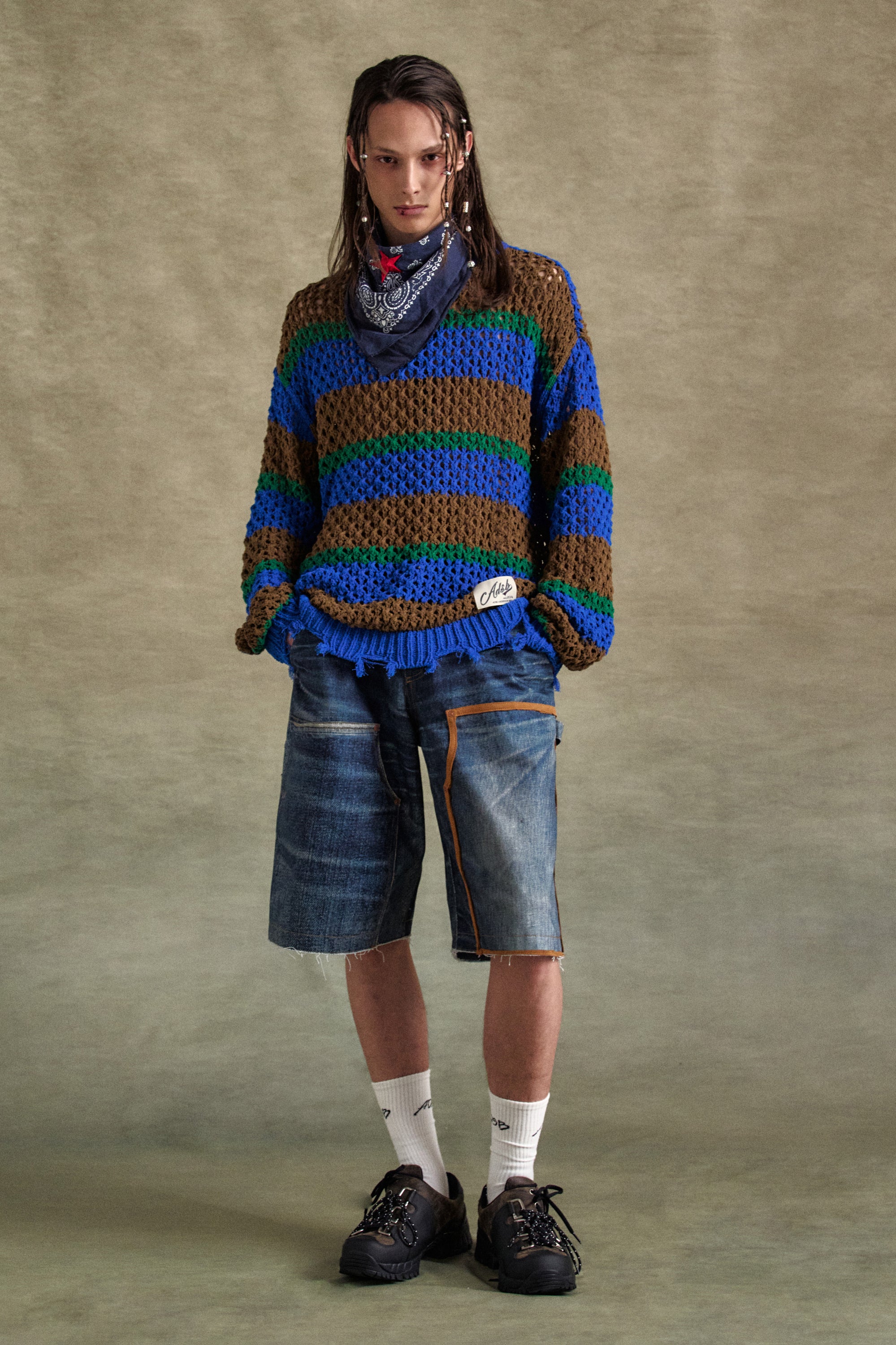 UNISEX TRAINER DIAGONALE aaa430u (BROWN)