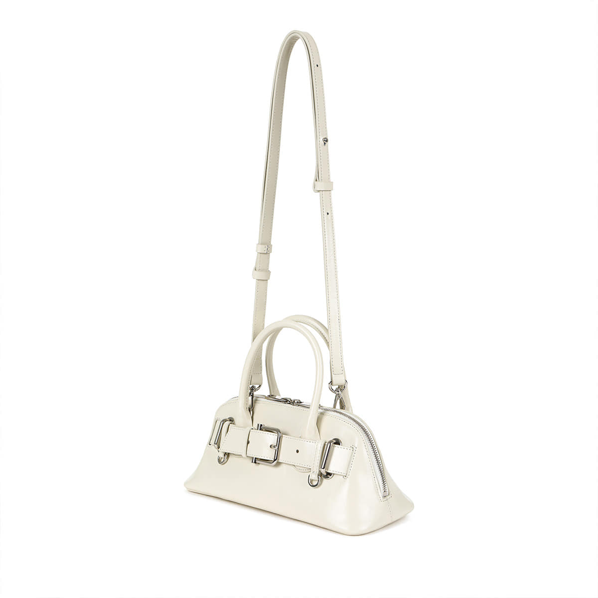 ZIP BROCLE MINI [STONE CREAM]
