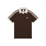 Adidas Waffle Short Sleeve Polo Shirt - Dark Brown / KB5462