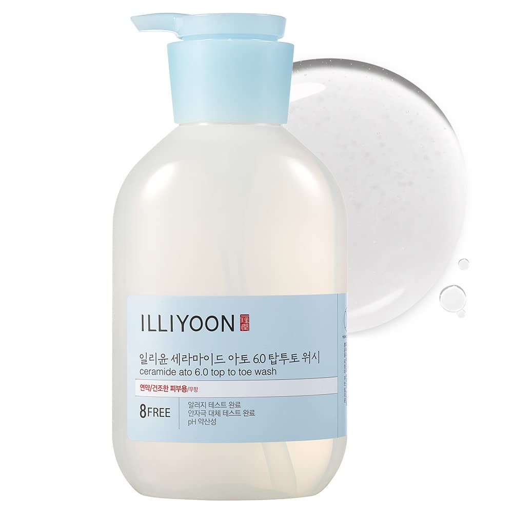 Illiyoon Ceramide Ato 6.0 Top to Toe Wash (16.9 Fl.Oz, 500ml)