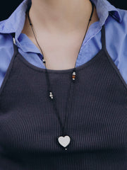 Mirage Heart String Necklace_VH2579NE005M