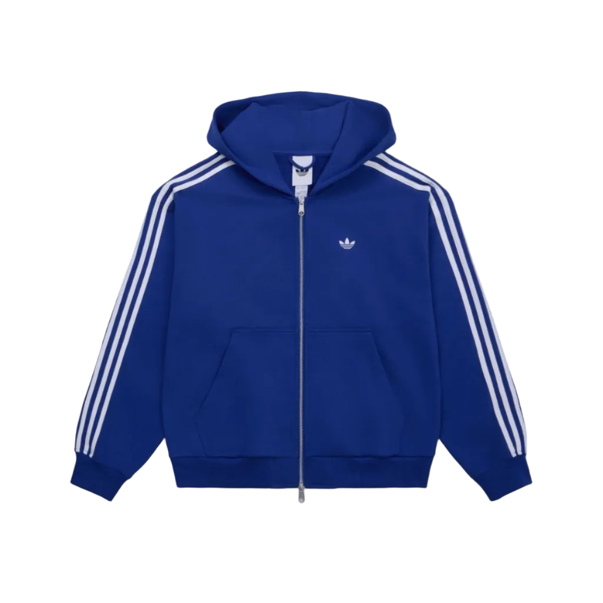Adidas Hooded Zip-Up - Royal Blue:White / KC9318