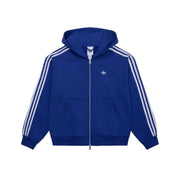 Adidas Hooded Zip-Up - Royal Blue:White / KC9318