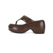 TOBEE PLATFORM [CHOCO BROWN]