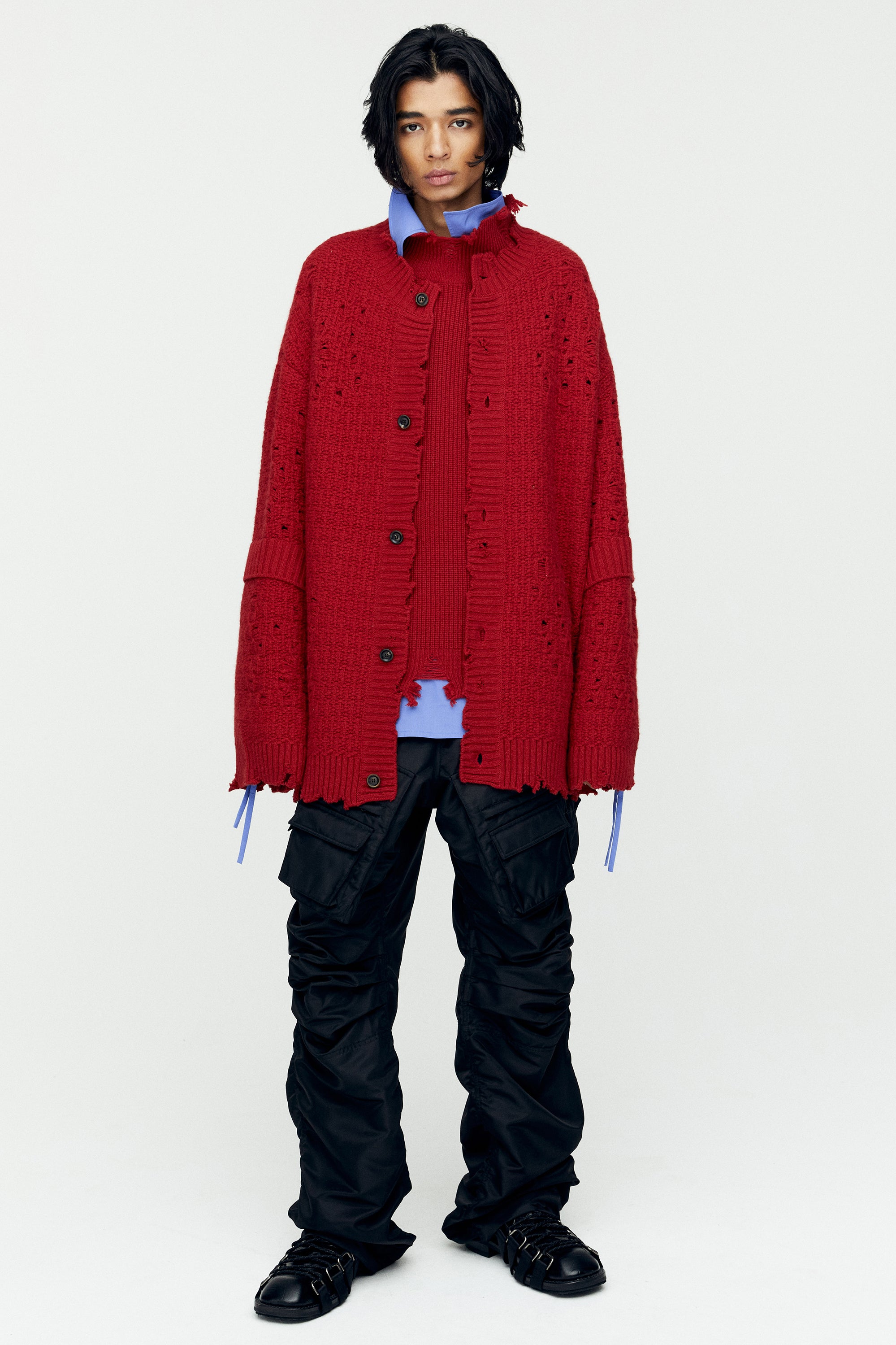 ROGHEN TURTLENECK SWEATER atb1157m (SCARLET)