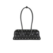 BOAT WIDE MINI [BLACK STUD]
