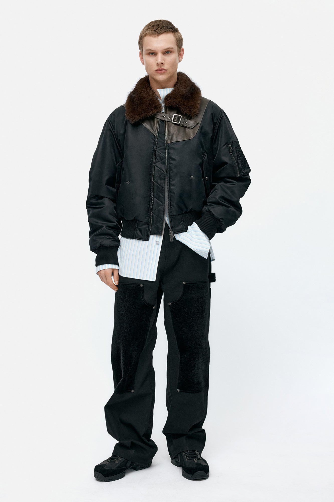 UNISEX VERONA TRAINER aaa496u(BLACK)