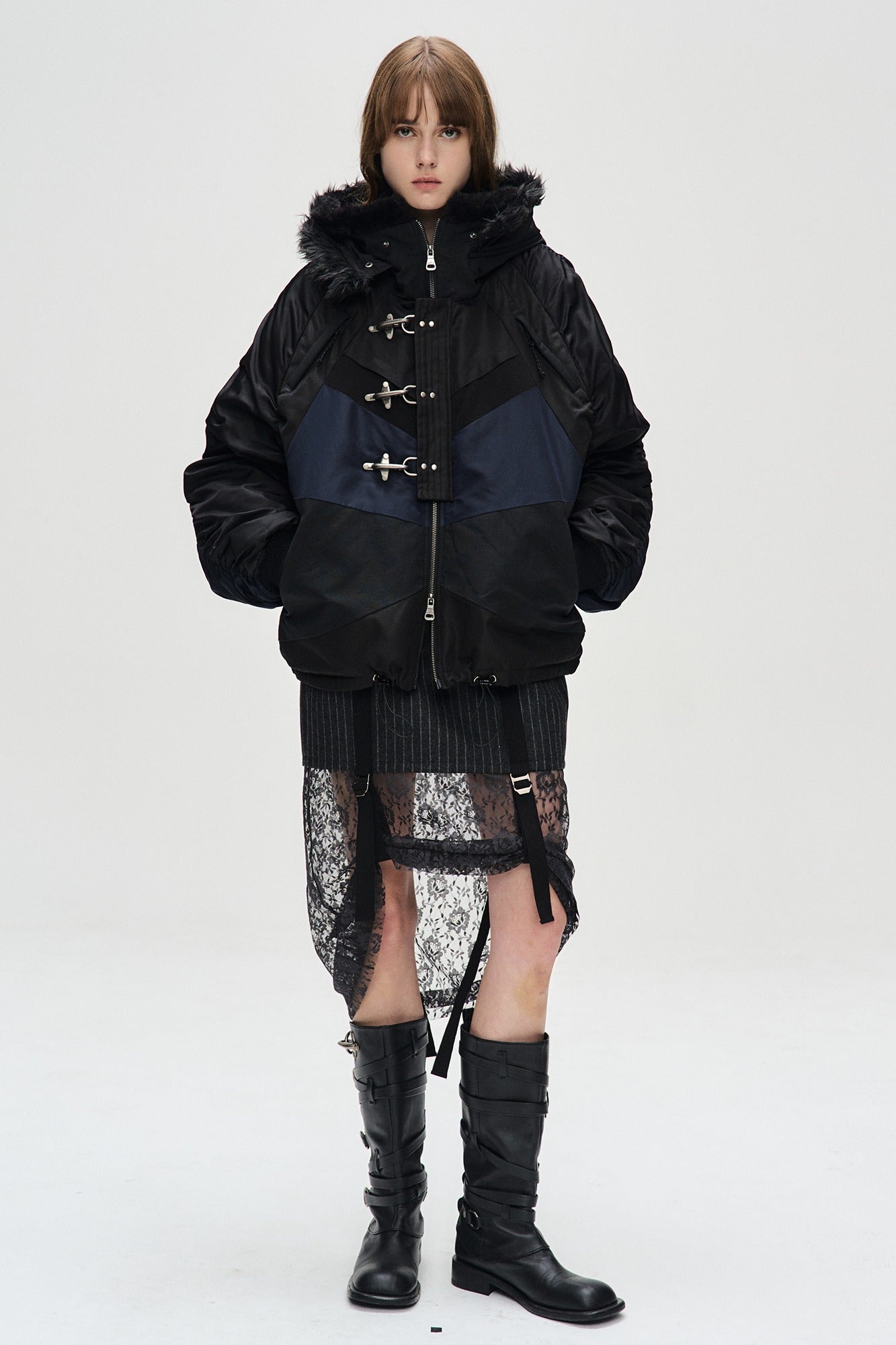 UNISEX NORWEGIAN N2B JUMPER awa690u (BLACK)