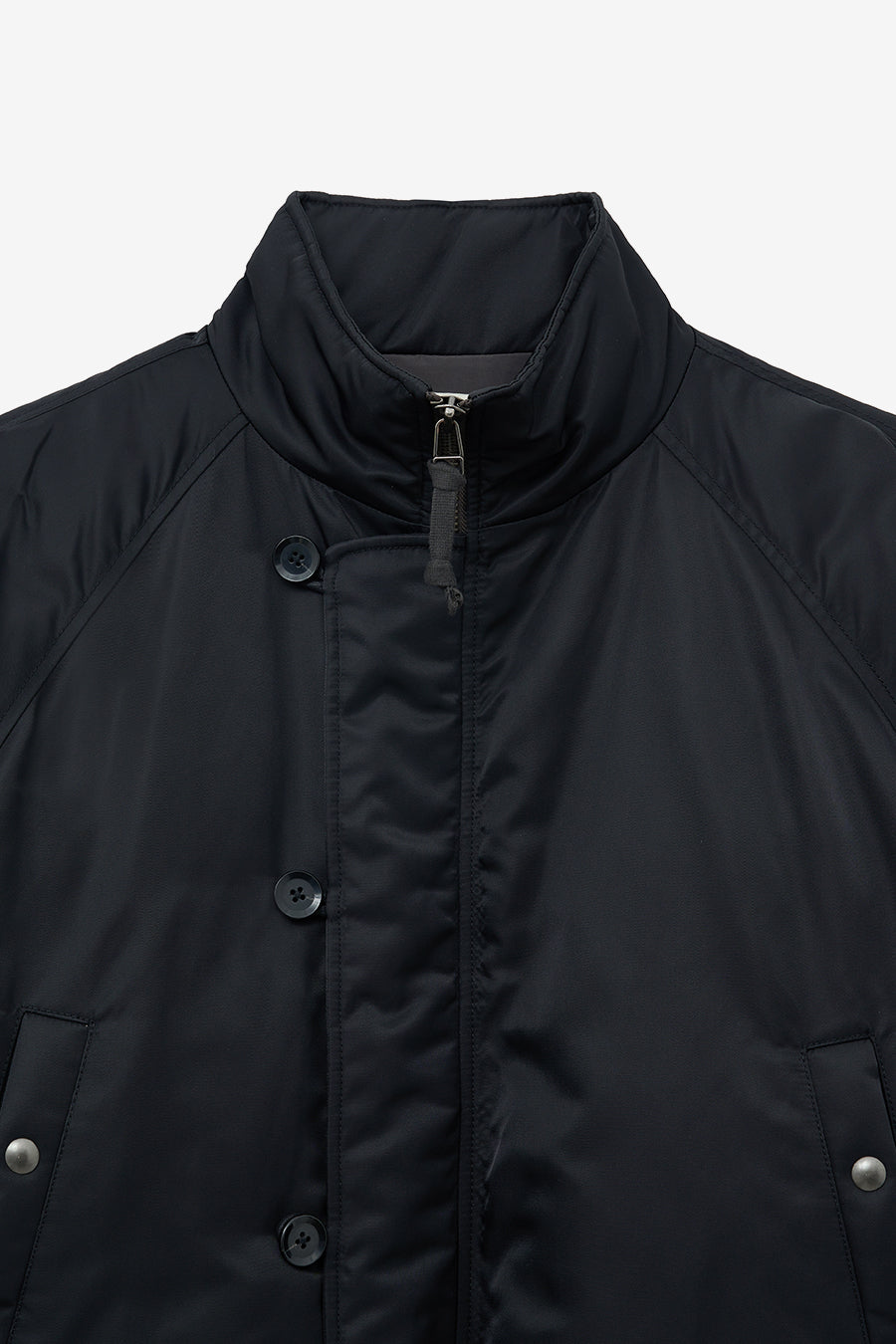 Funnel Neck Flight Puffer BLACK