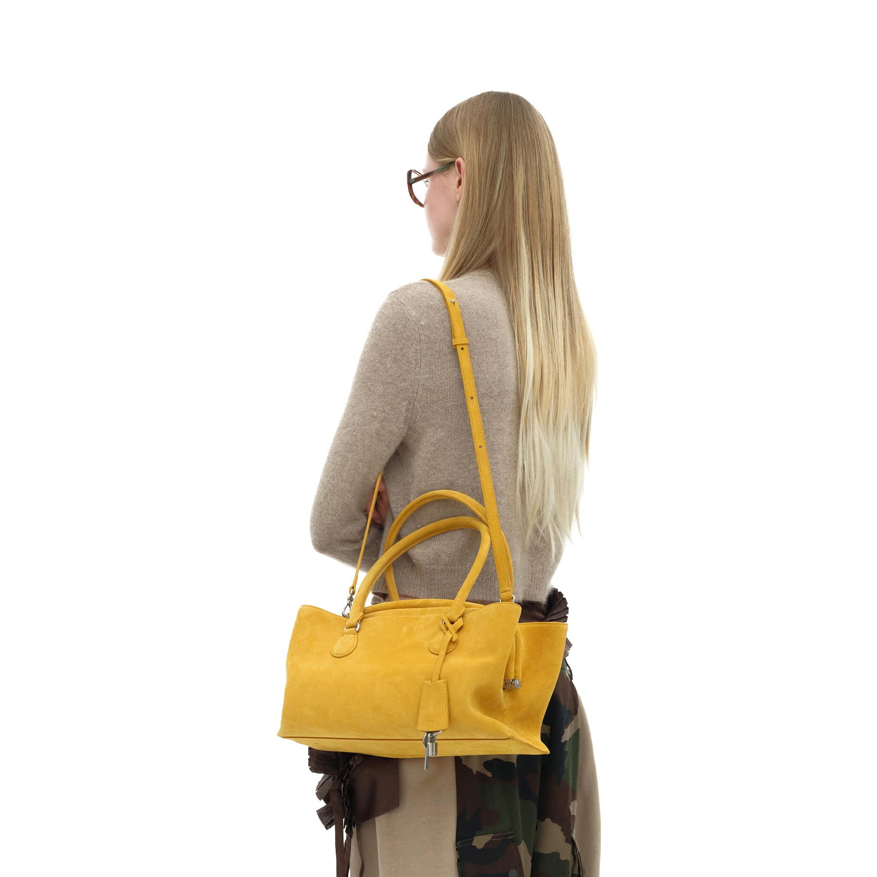 SHELL BROT [SUEDE MUSTARD]