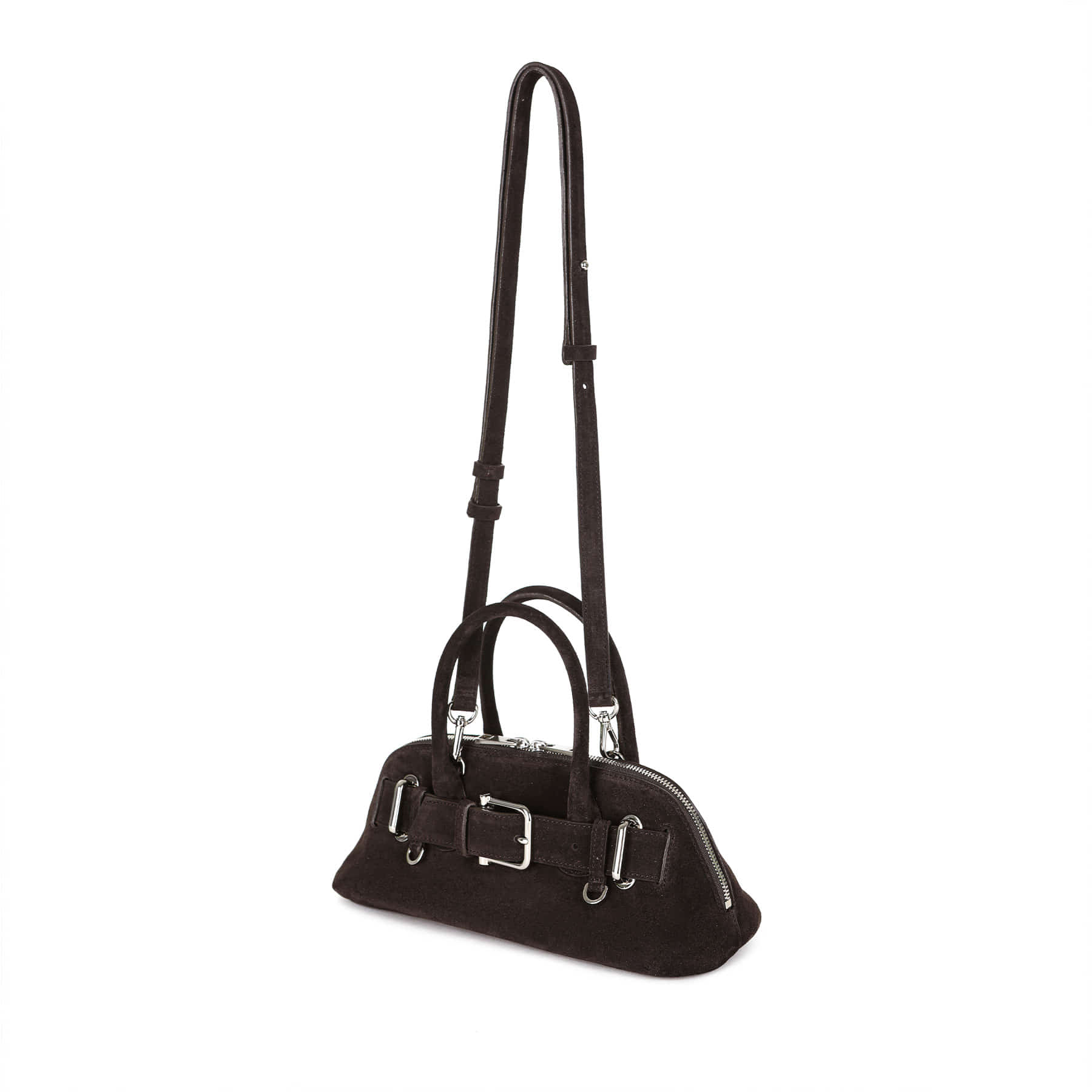 ZIP BROCLE MINI [SUEDE MOCHA]