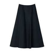 CIRCLE FLARE SKIRT (BLACK)