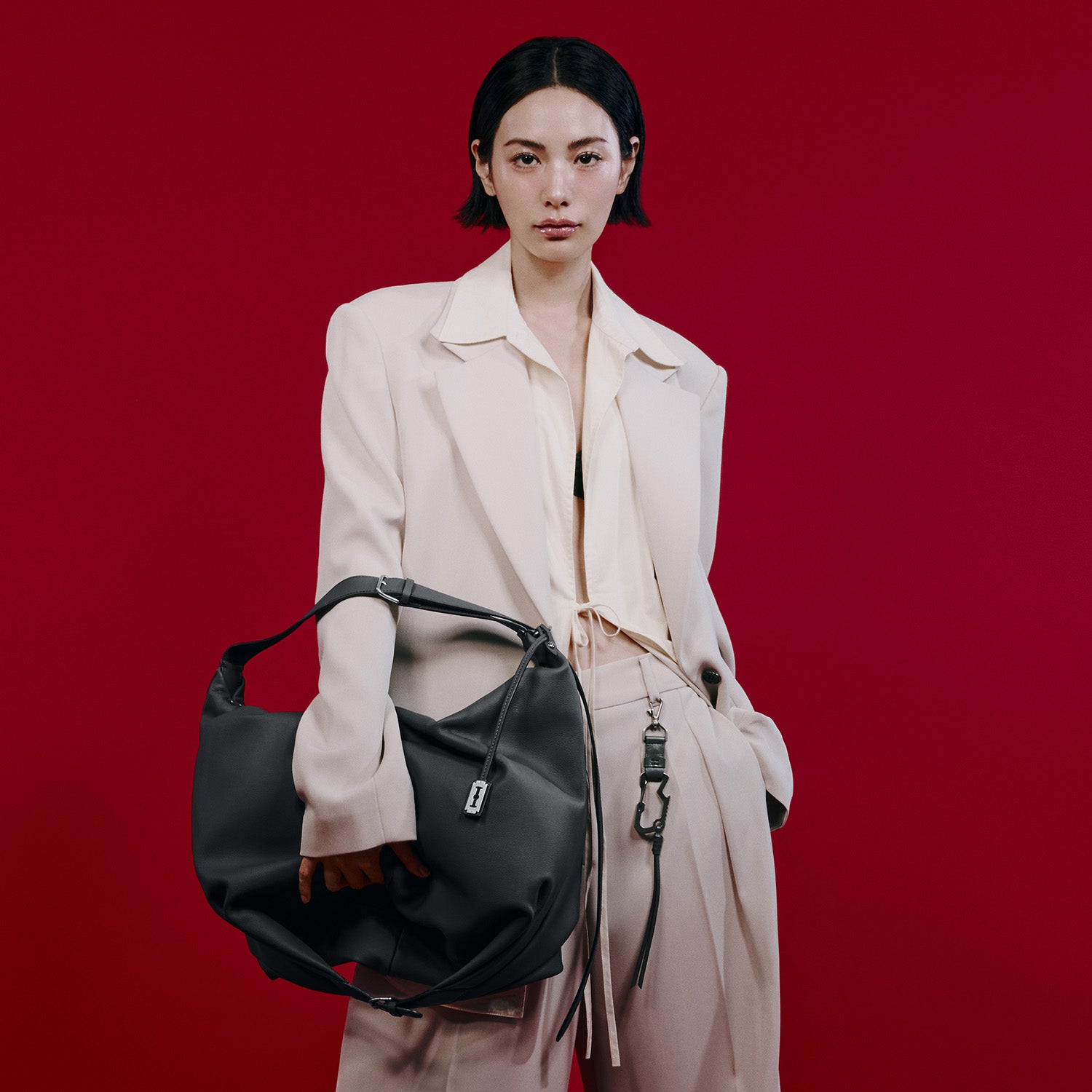 Halfmoon Groovy Hobo L Shadow Grey