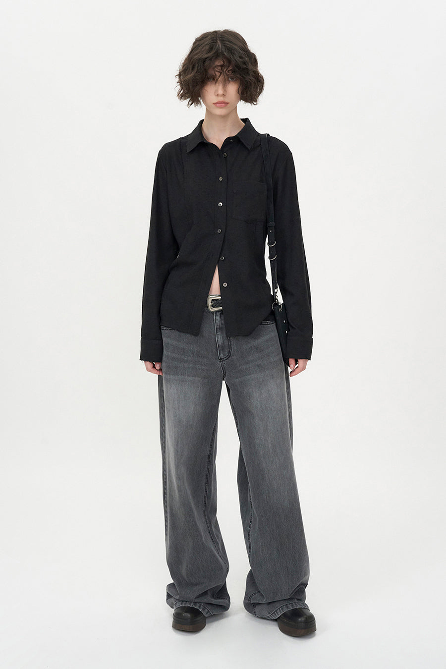 Western Stud Mini Bag BLACK