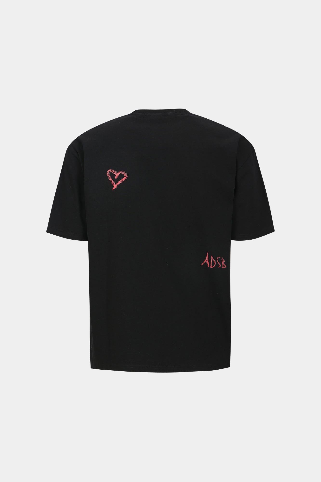 (ESSENTIAL) UNISEX AGAIN LIP T-SHIRT atb1406u (BLACK)