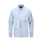 [Restock] STRIPE LAYERED SHIRTS atb1338m(BLUE)