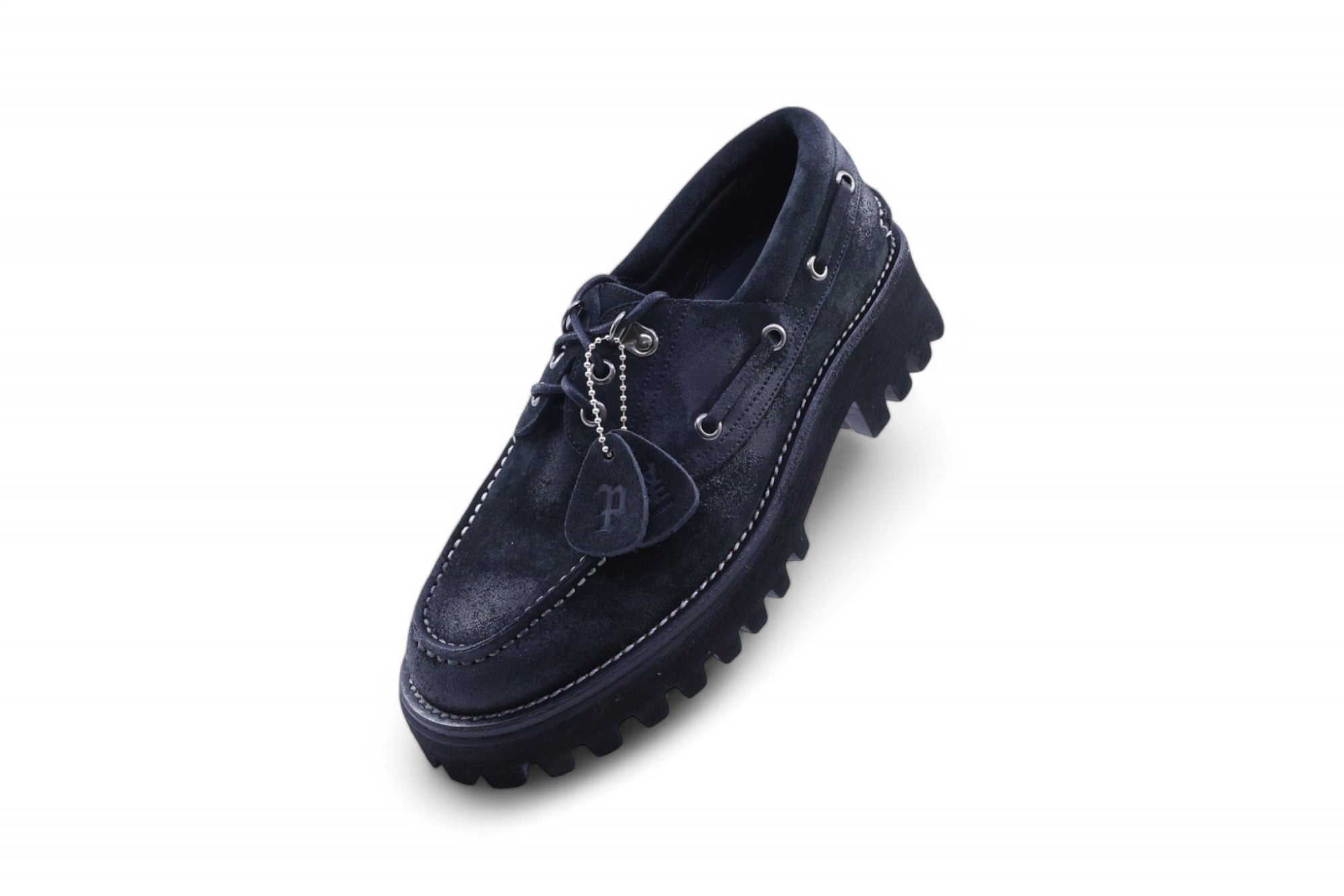 Yase x Piro Boat Shoes Black
