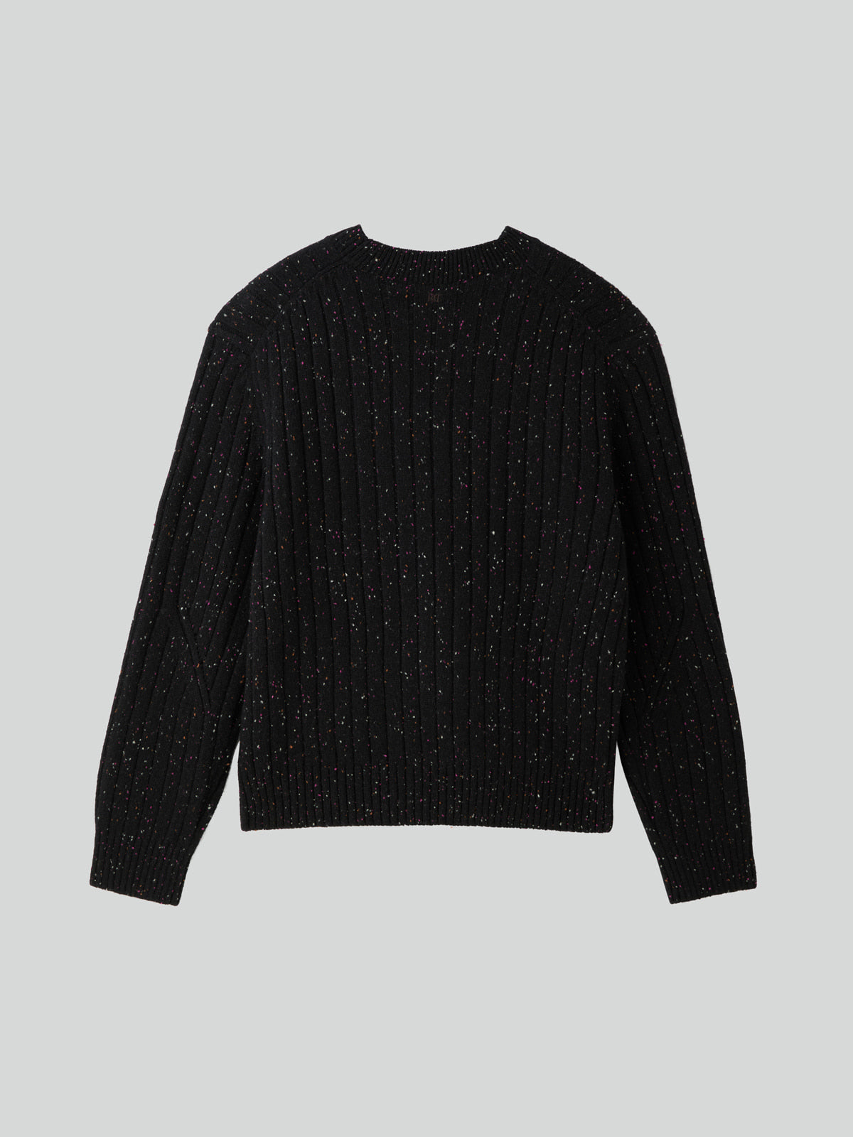 CANDY BOUCLE KNIT TOP (BLACK)