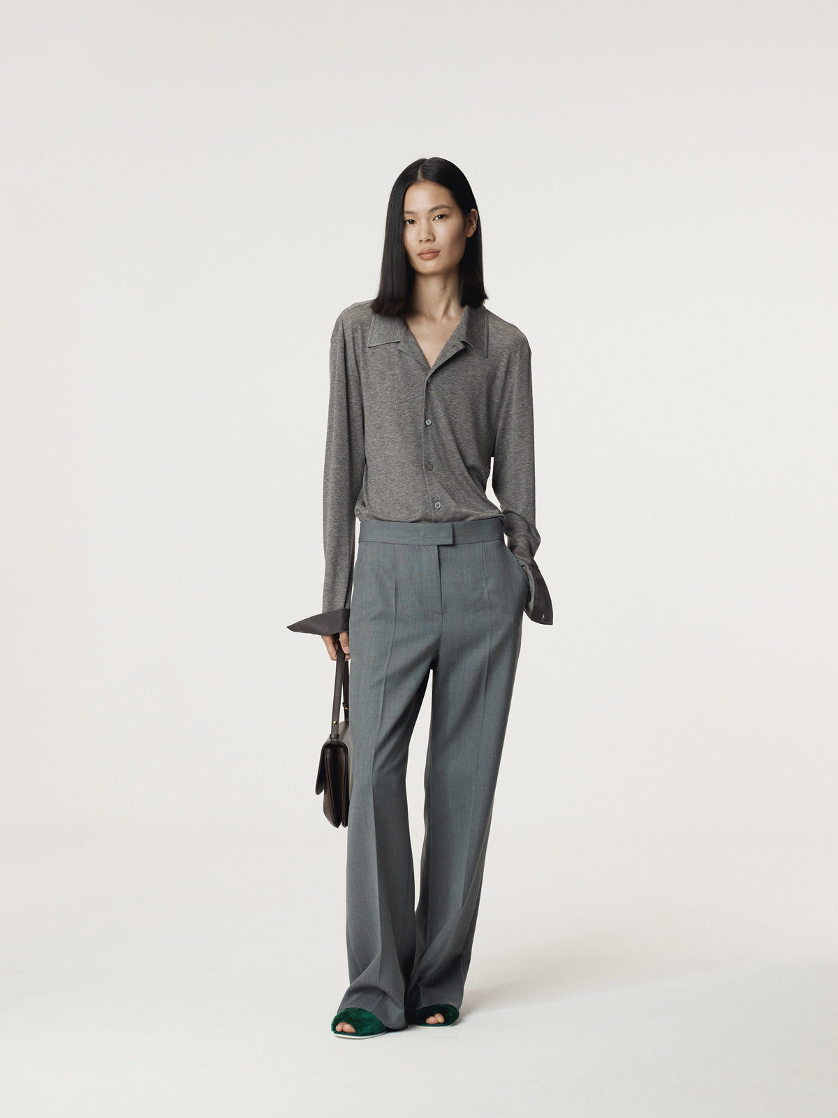 RC SIGNATURE FLARE PANTS (DARK GREY)