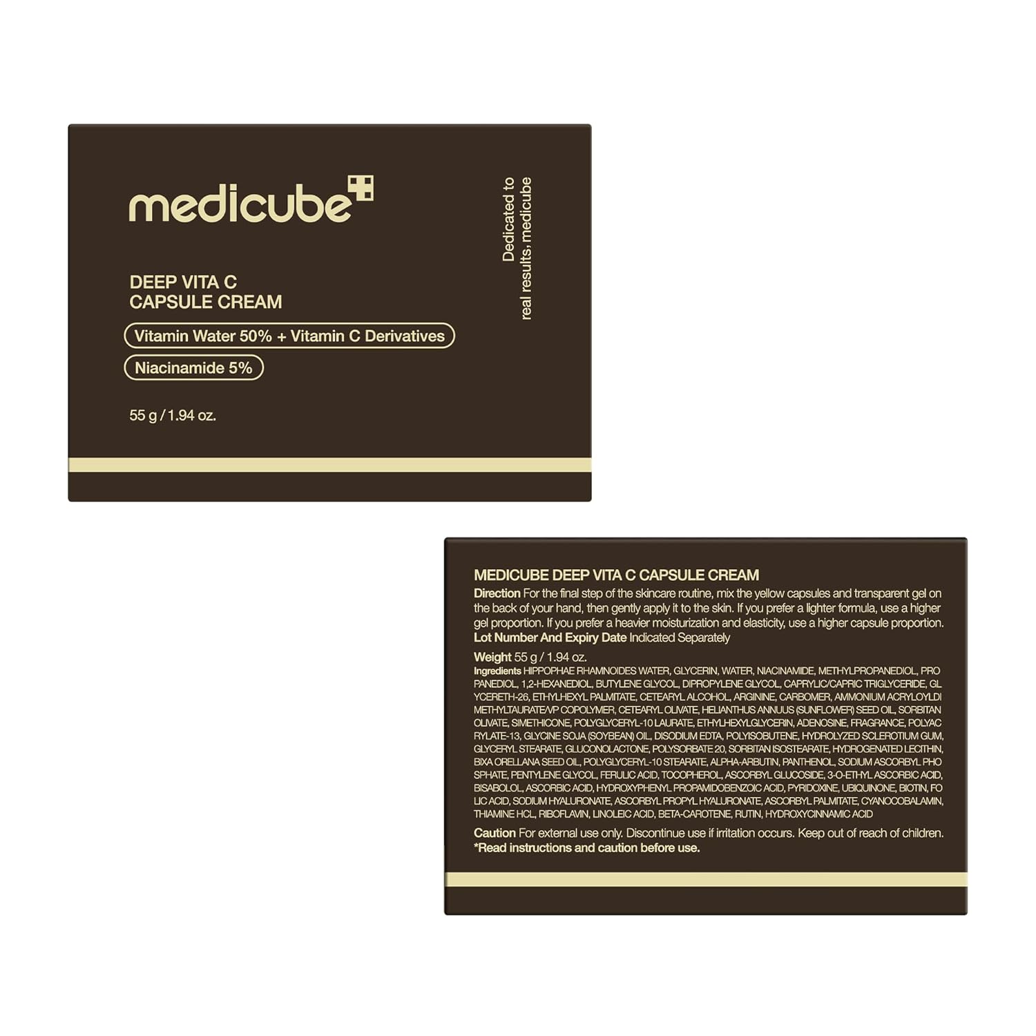 medicube Deep Vitamin C Golden Capsule Face Moisturizer
