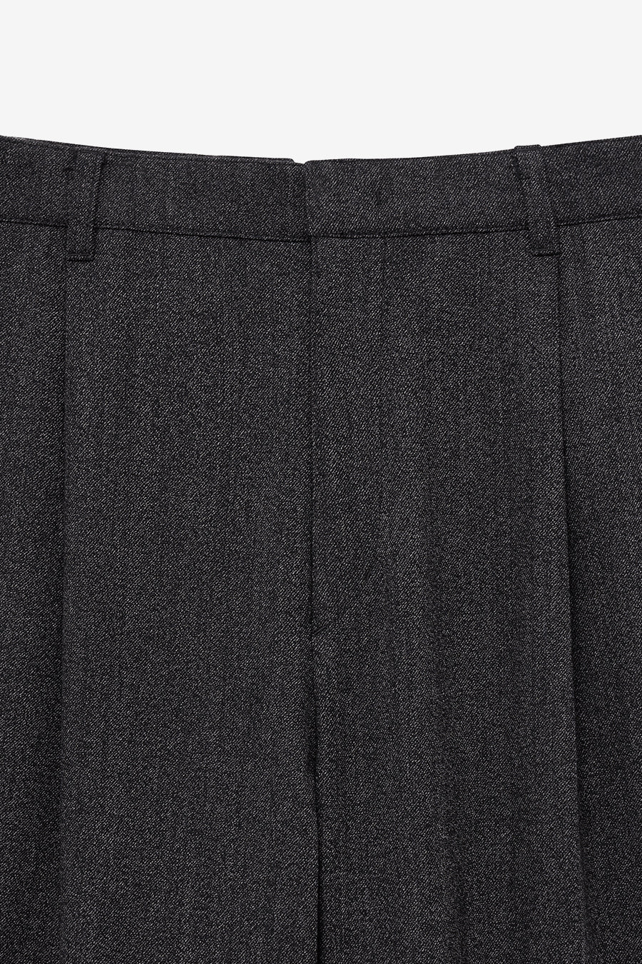 Wool Tapered Pants GREY