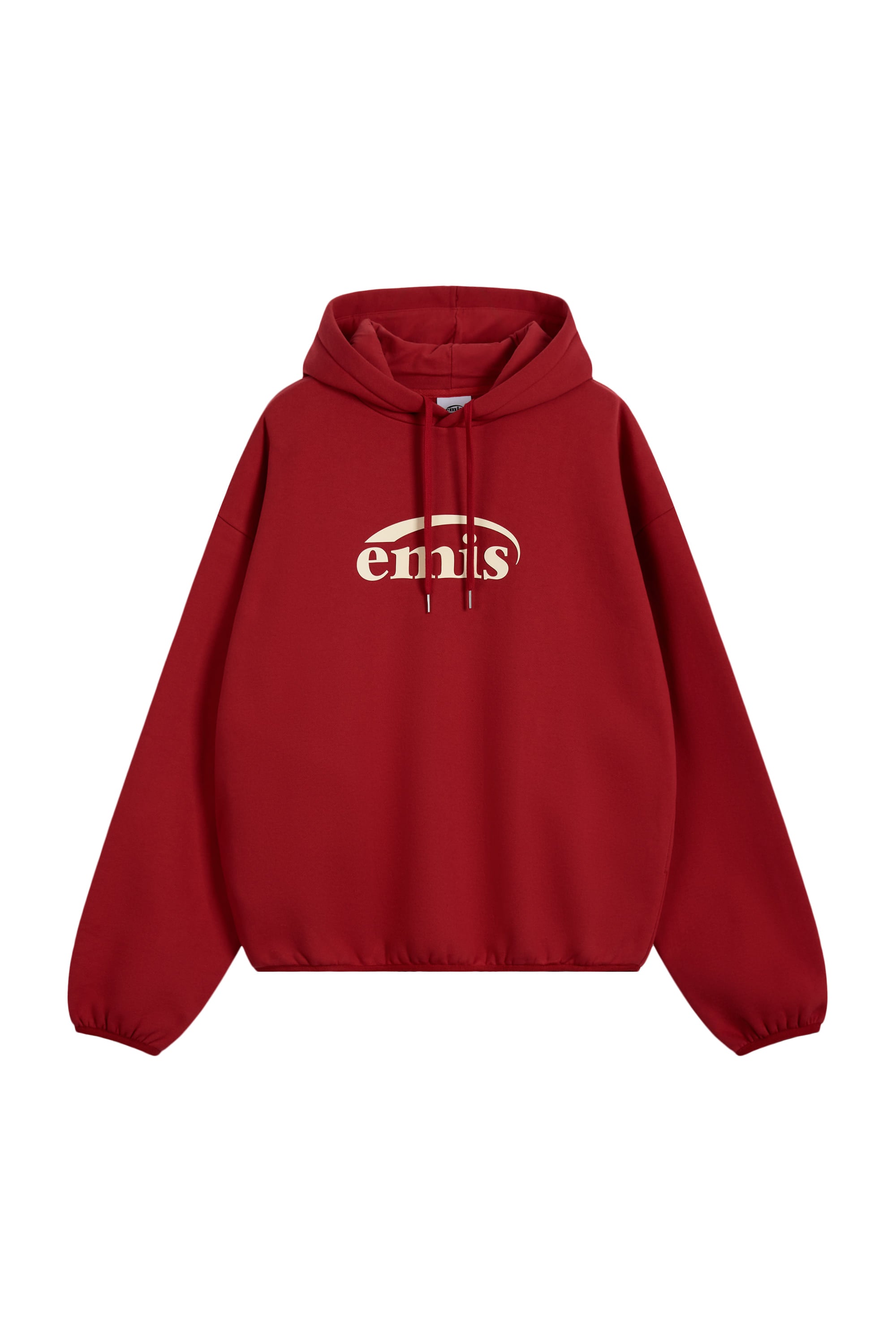 LOGO HOODIE-RED