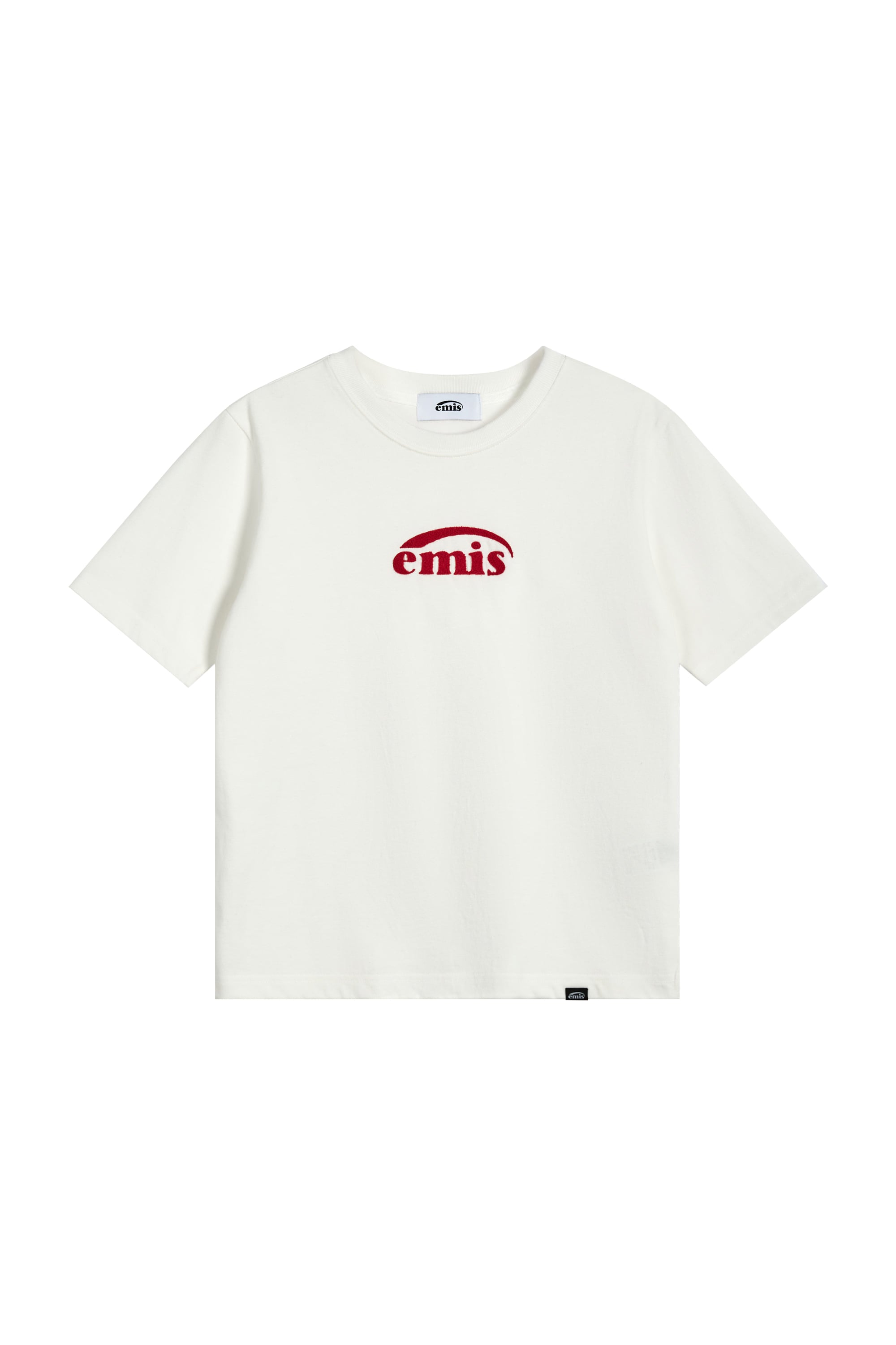 (W) BOUCLE LOGO T-SHIRT - IVORY