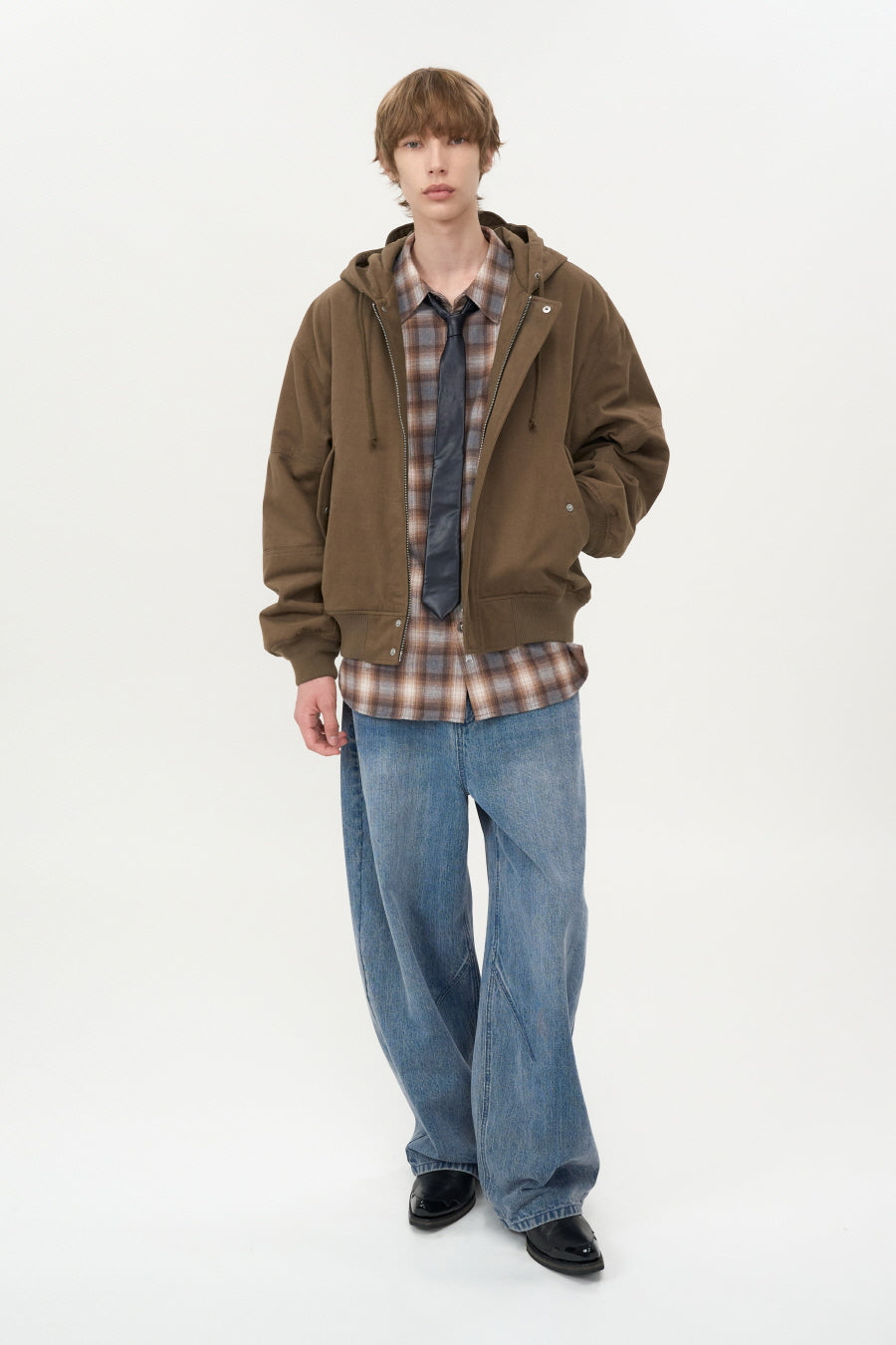 Flight Hooded Bomber BROWN