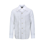 OPEN COLLAR LAYERED SHIRTS atb1341m (WHITE)