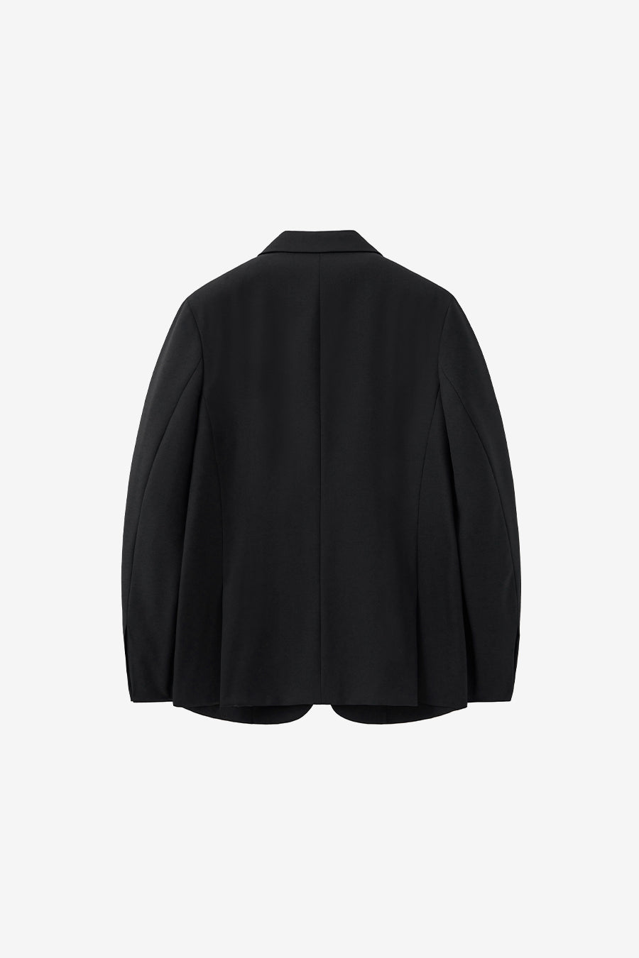 Oversized Wool Blazer BLACK