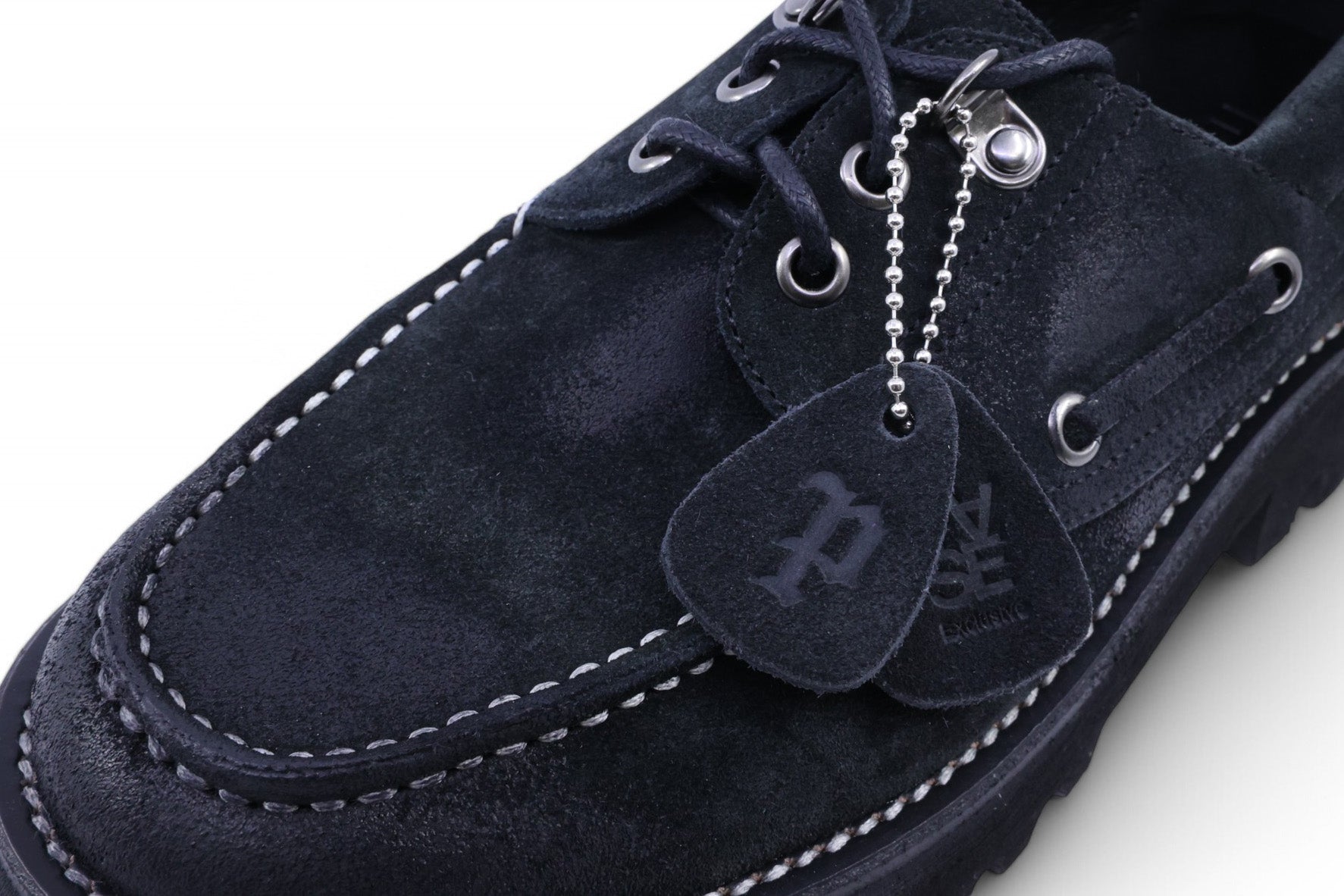 Yase x Piro Boat Shoes Black