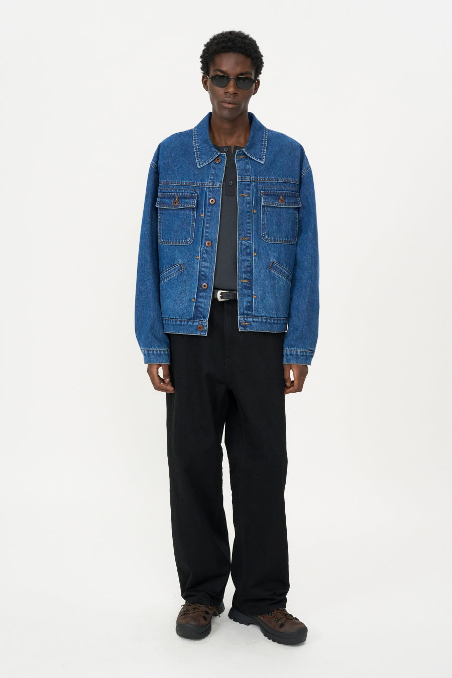 TYPE-2 Trucker Jacket BLUE