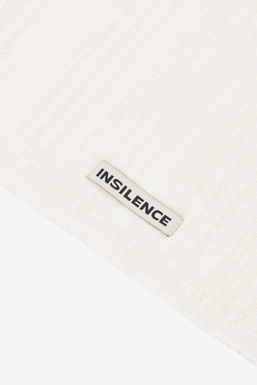 Natural Cut-Off Scarf IVORY