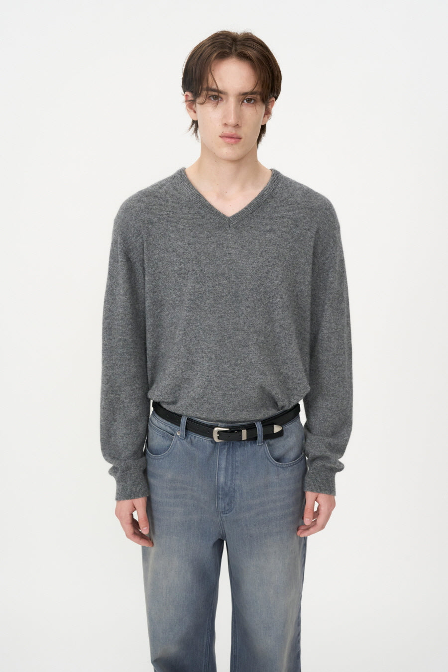 Minimal Western Belt BLACK