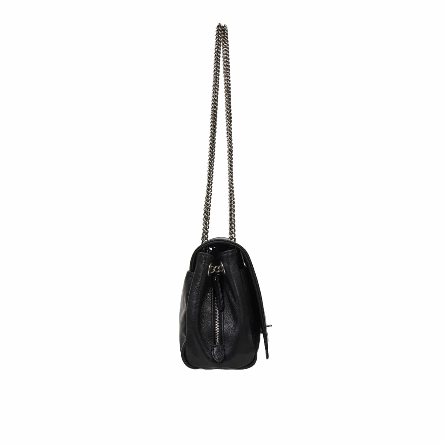 Perfec Flap Chain Shoulder M Black