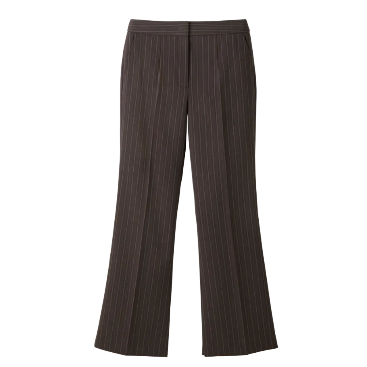 RC SIGNATURE STRIPE FLARE PANTS (SEPIA GREY)