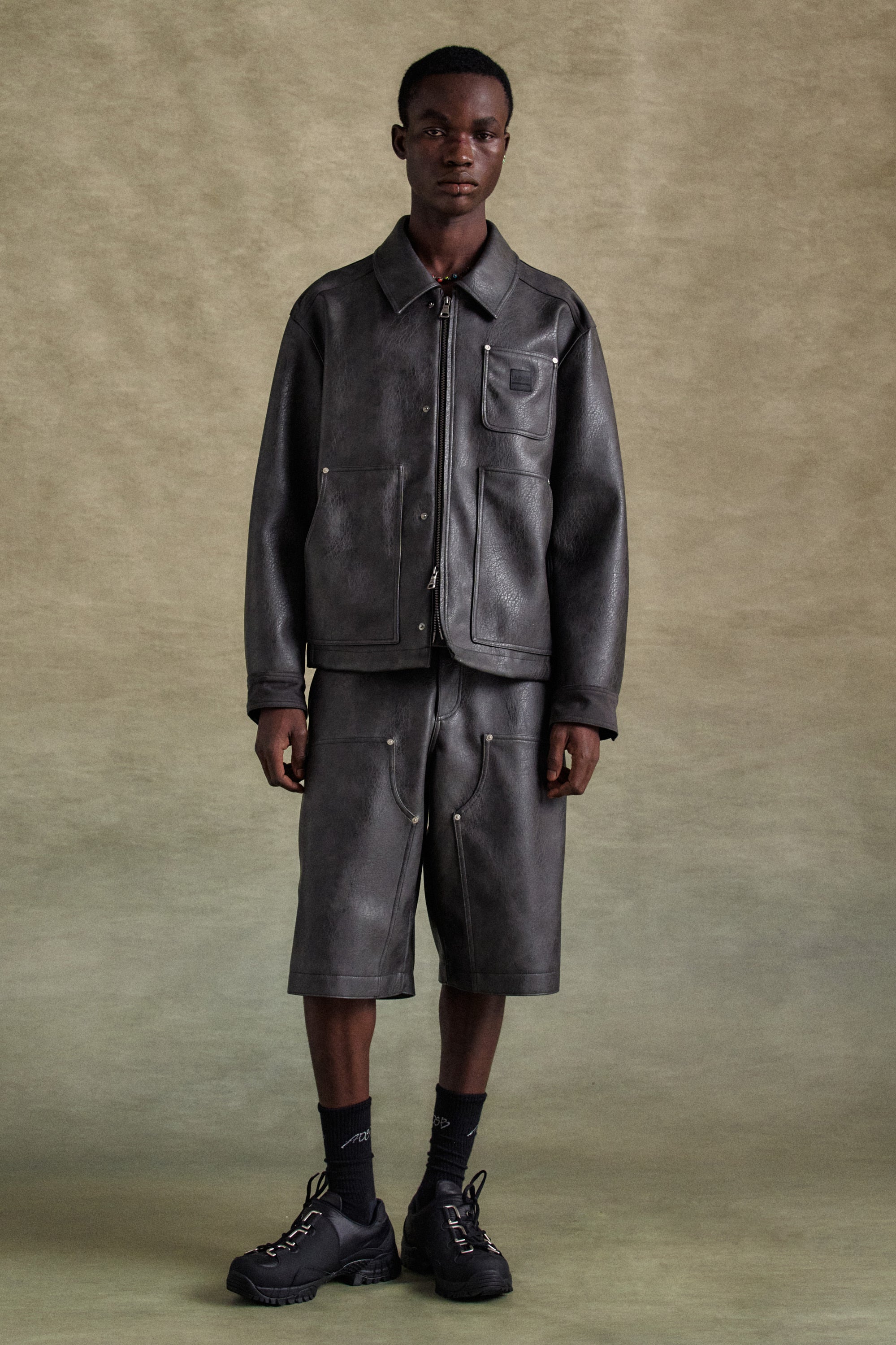 UNISEX TRAINER DIAGONALE aaa429u (BLACK)