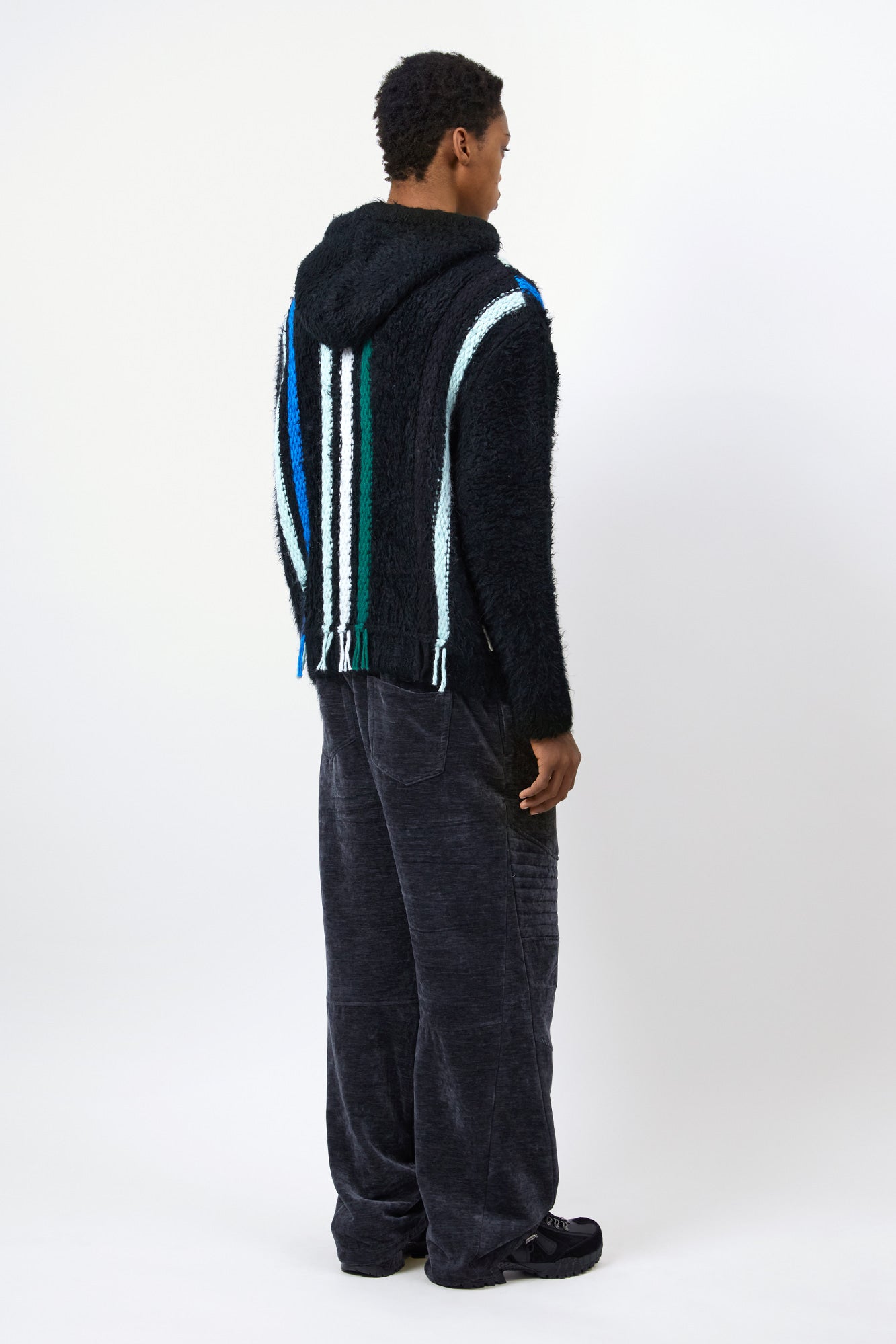 BIKER TRACK PANTS apa859u (CHARCOAL)