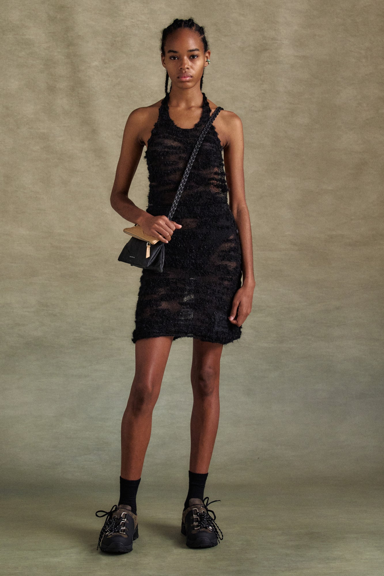 UNISEX TRAINER DIAGONALE aaa430u (BROWN)