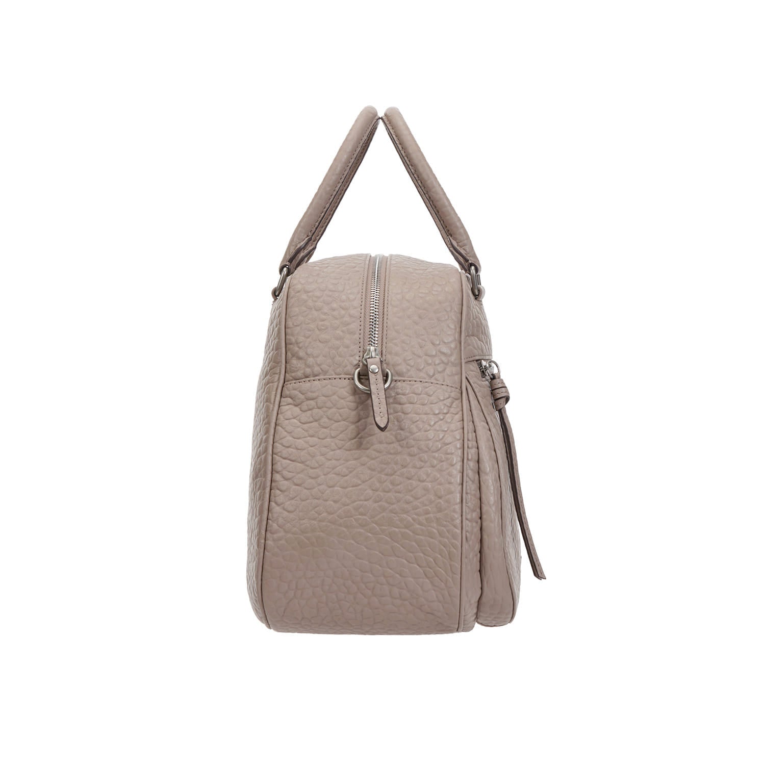 Halfmoon Baggy Tote M Pink Beige