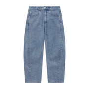 Curved Wide Jeans BLUE