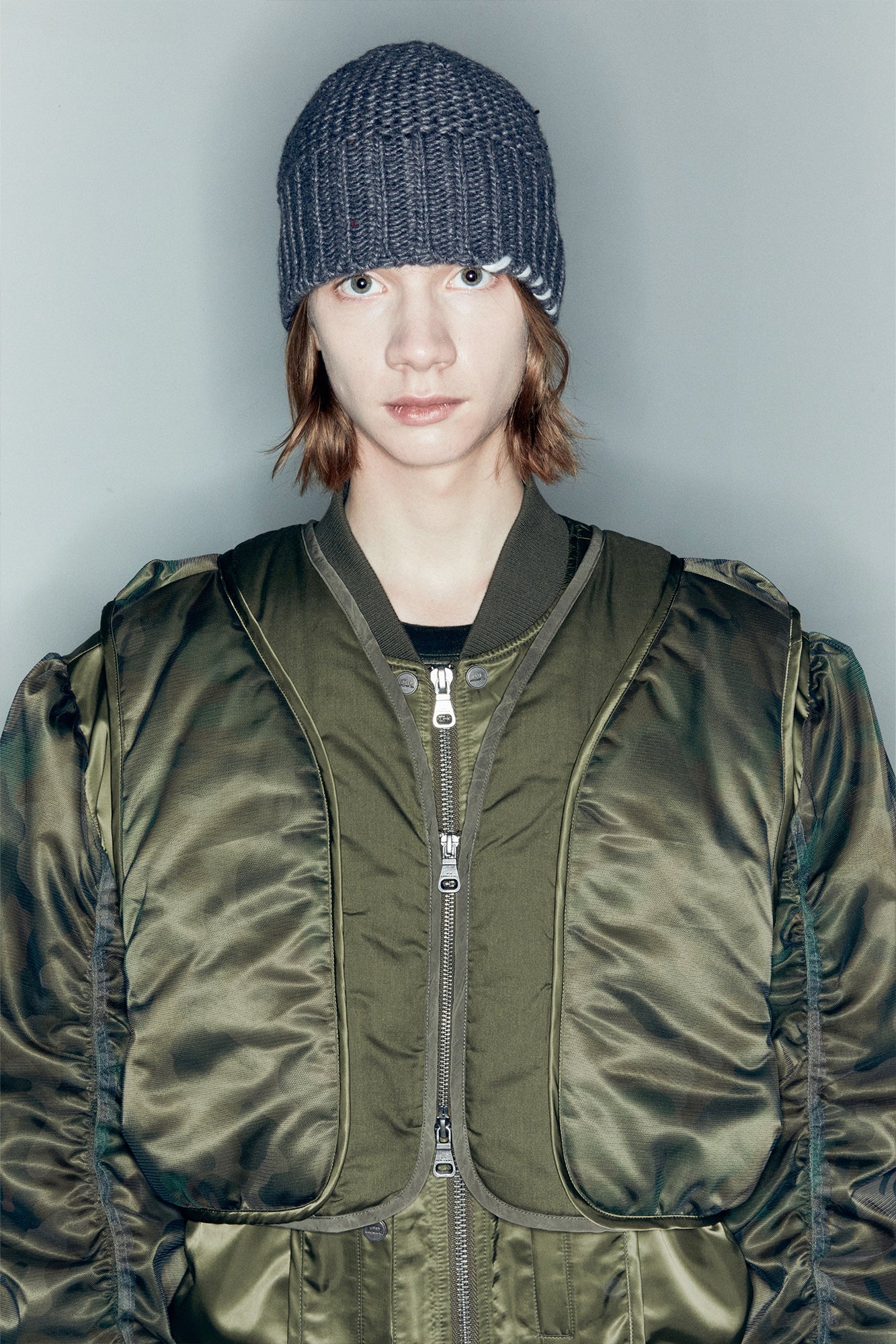 MILANO WOOL BEANIE aaa419m (CHARCOAL)