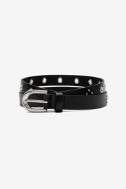 Eyelet Belt BLACK